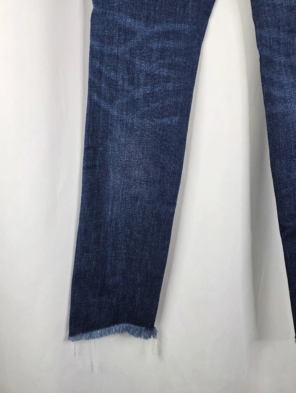 Flying Monkey Womens Size 23 Ultra High Rise Skinny Dark Denim Jeans Distressed‎